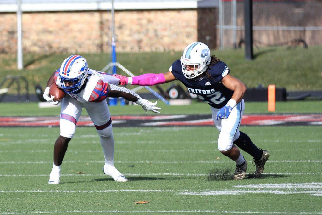 Football team finishes regular season with big win: Sports Roundup