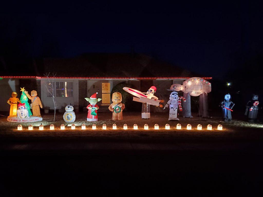 Instructors use the force of Christmas