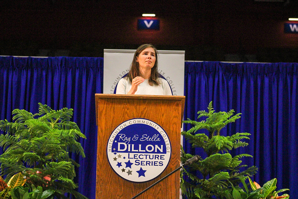 Amanda Knox shares her story at final Dillon Lecture of 2021