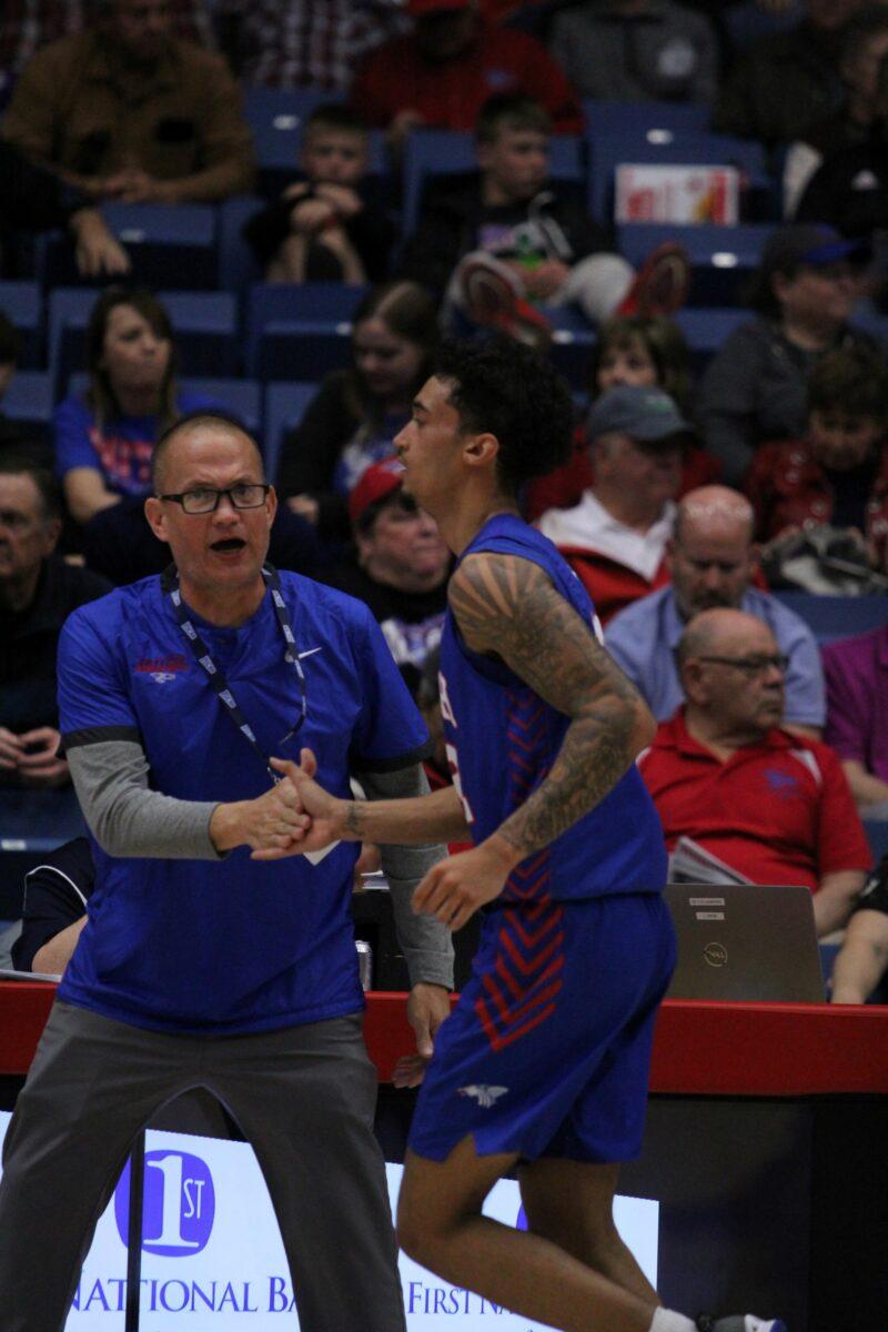 Future looks bright after season-ending loss for Blue Dragons men's basketball team