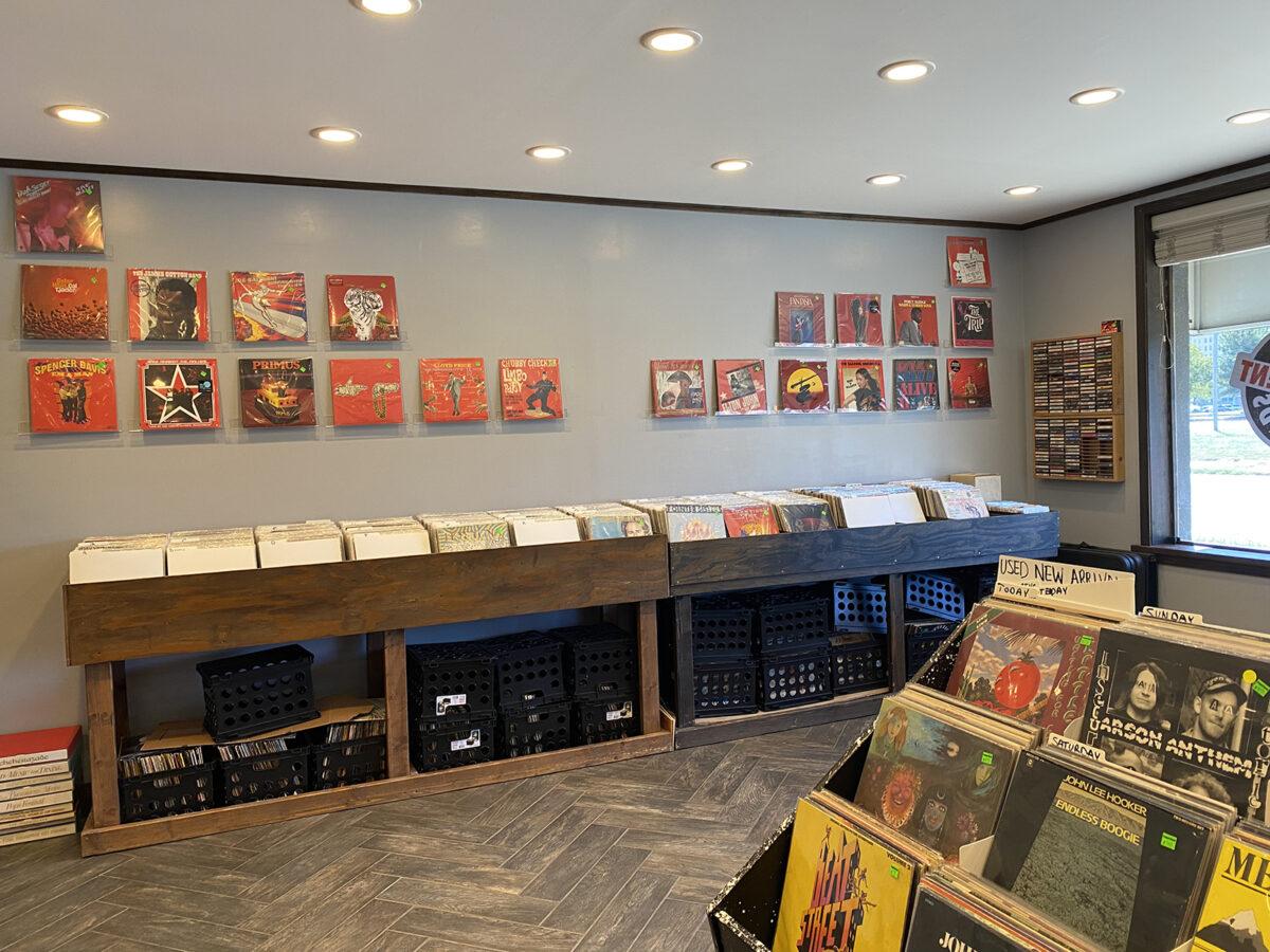 Permanent Records in downtown Hutchinson features a vast assortment of vinyl records.