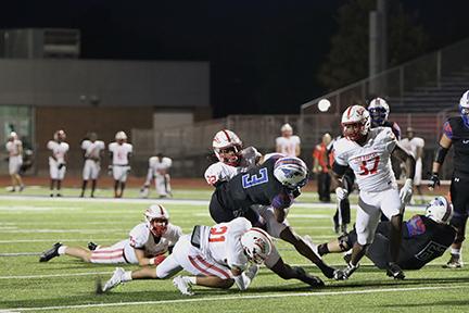 Blue Dragon football stays atop the polls after routing Coffeyville