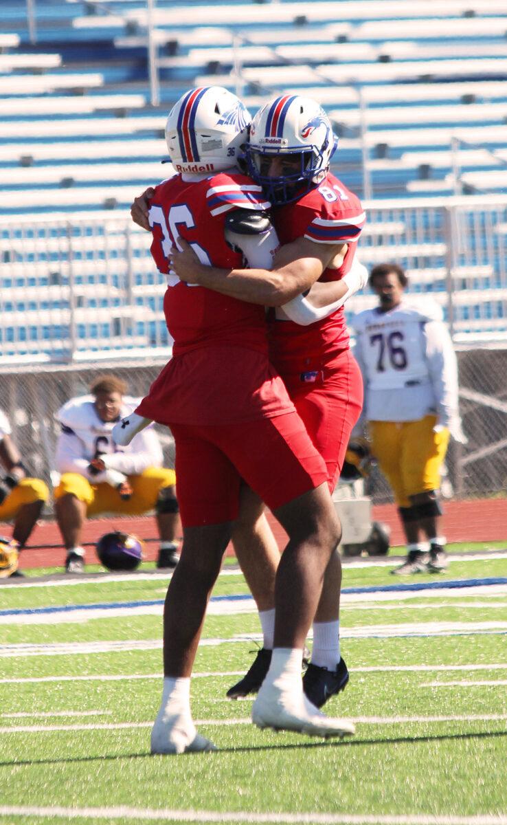 Special win headed to bye week for Blue Dragons football