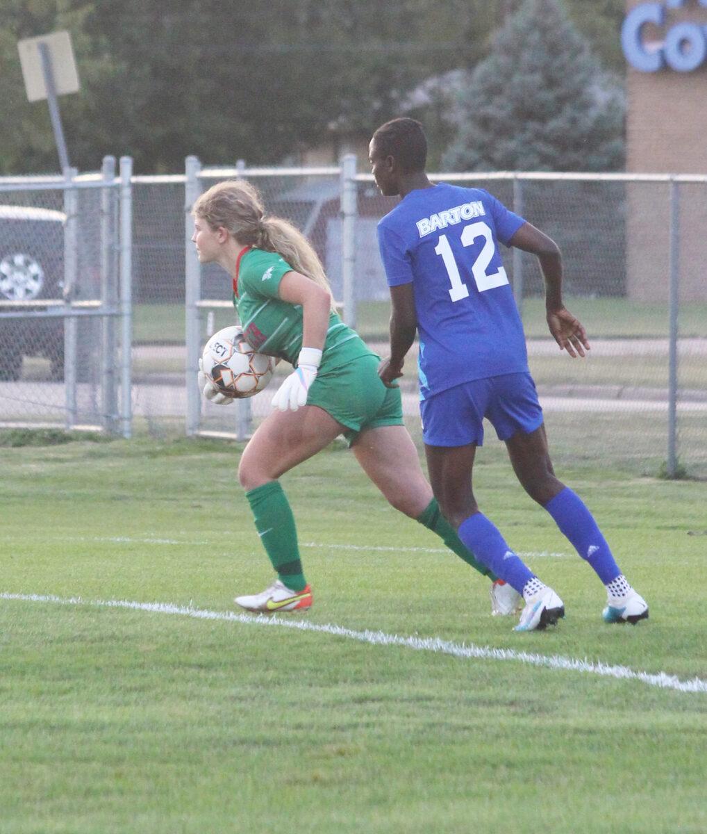 Toughness stays with Blue Dragon goalkeeper Karsyn Slothower