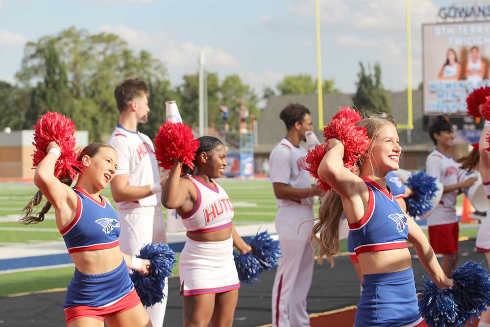 Bring It On: Blue Dragon cheer squad stays busy on game days
