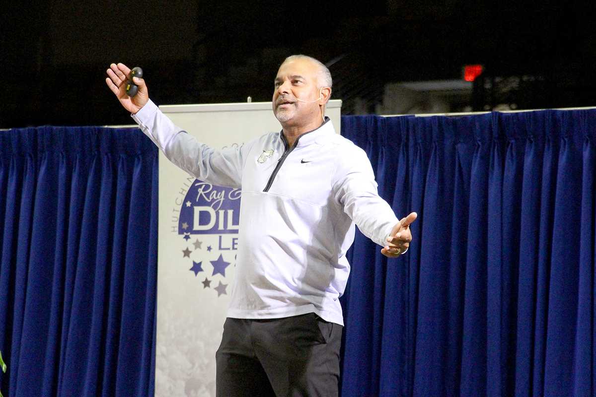 Tang Time: K-State Men's Basketball Coach Jerome Tang speaks at DLS