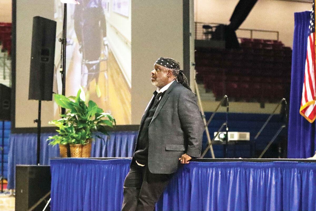 'Be Somebody's Hope': Tyler Merritt Inspires HutchCC at the Dillon Lecture Series