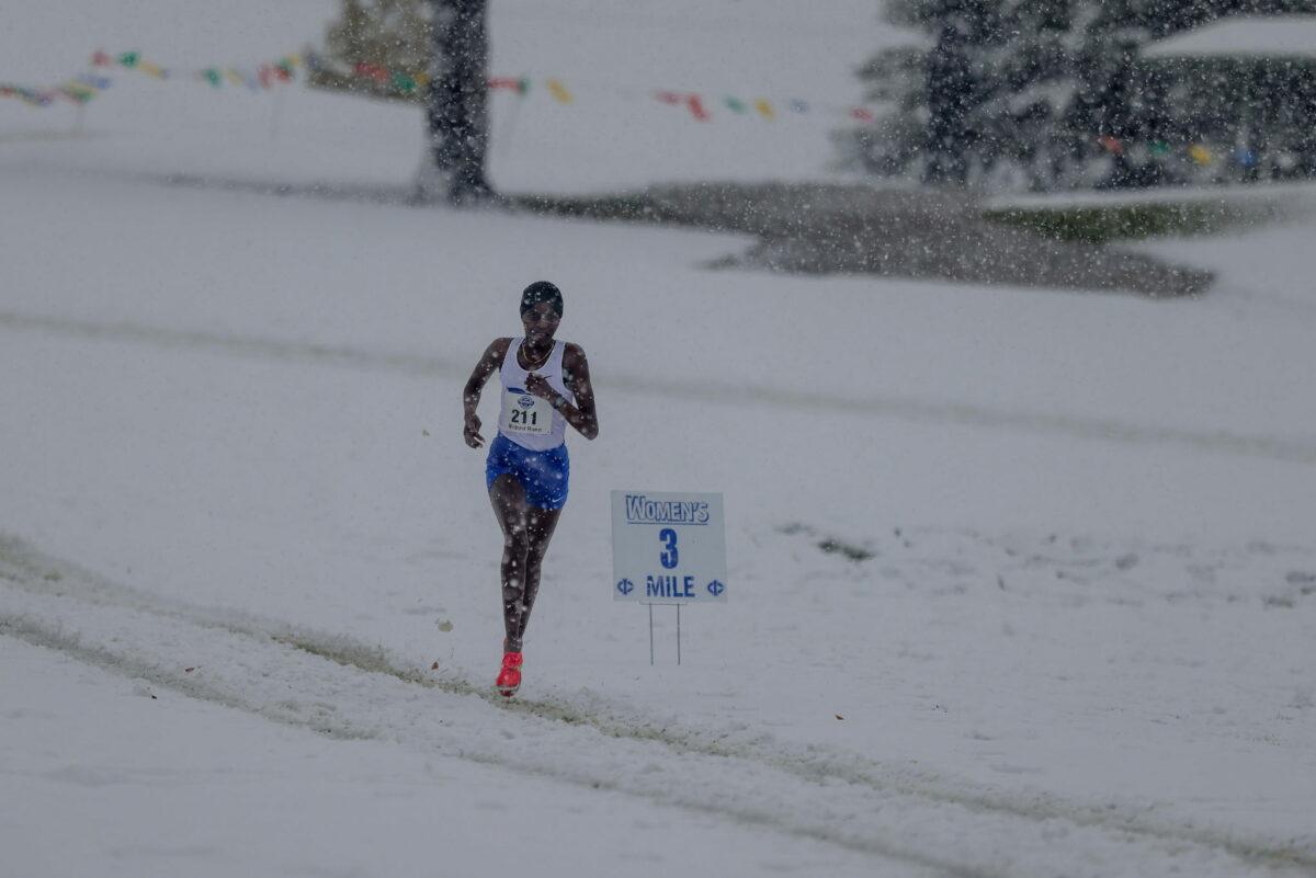 Snow Doubt! HutchCC's Mildred Rono Claims National Championship in Frigid Conditions