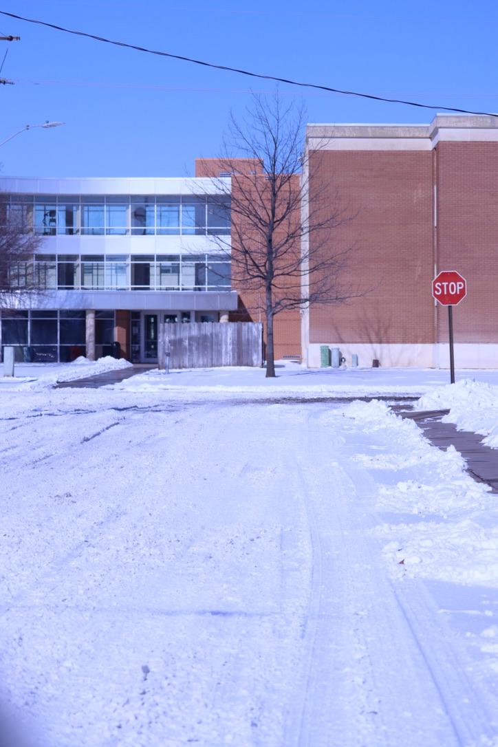 Riding the Snowstorm Out - HutchCC Explains Reasoning for Keeping College Open During Chilly Monday